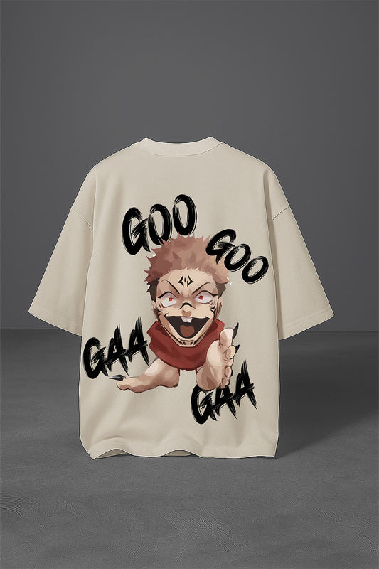 King Of Brainrot: Thukuna Oversized Tee